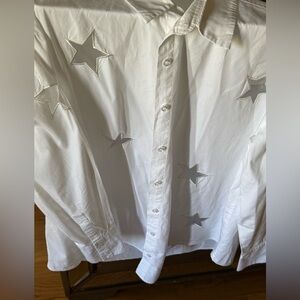 Stars button down shirt